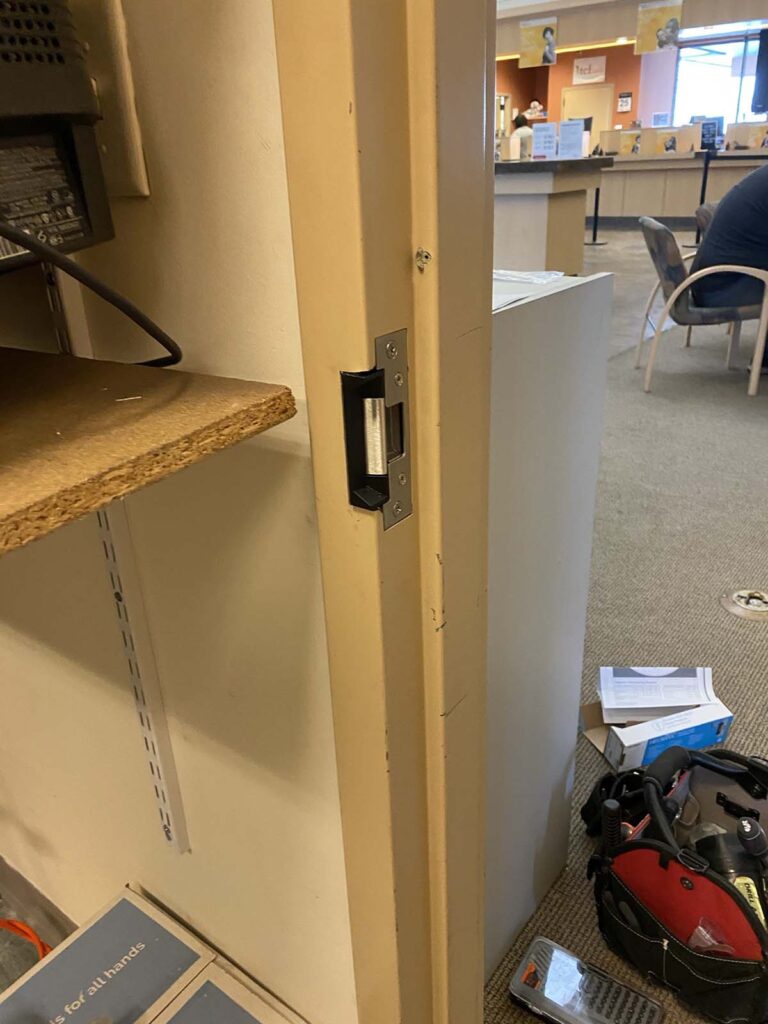 electric-strike-install