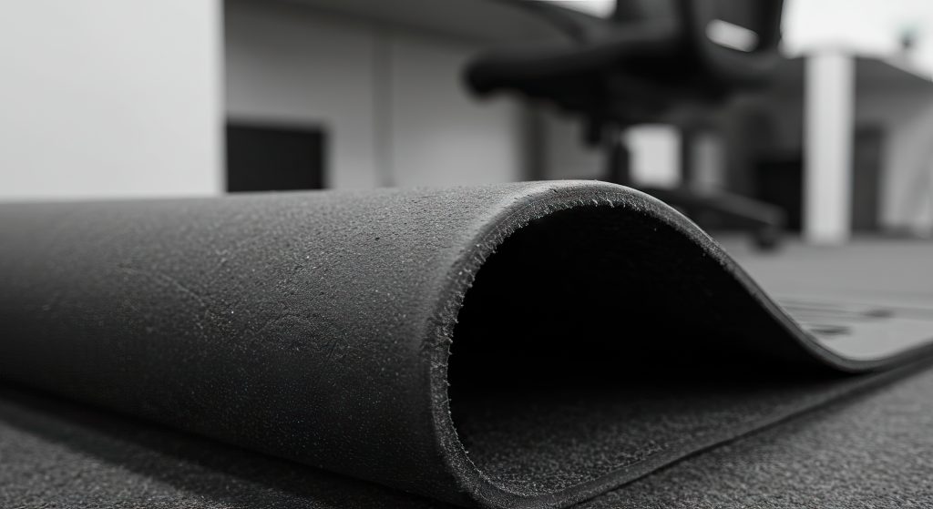Need a quick fix for curled floor mats?
