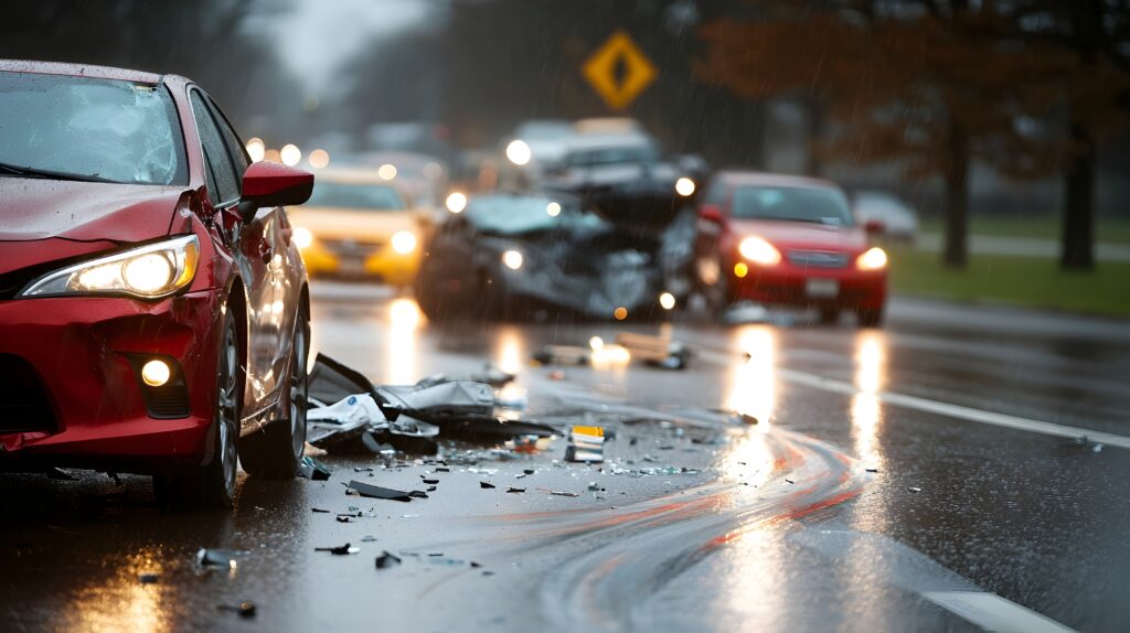 Multi-car crashes create complicated liability cases.
