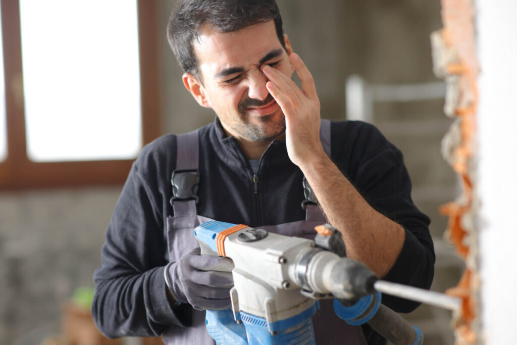 Need help after debris caused an eye injury?