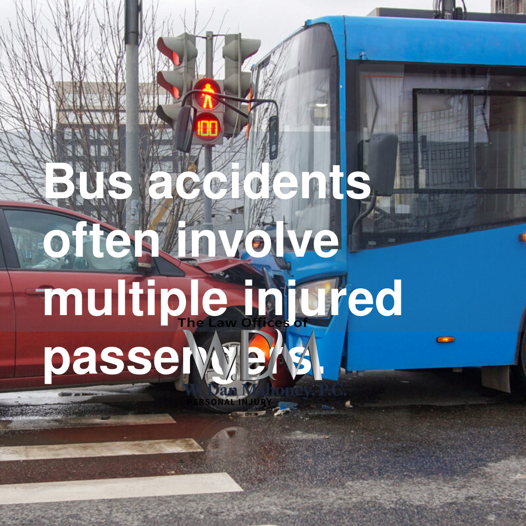 Bus accidents often involve multiple injured passengers.