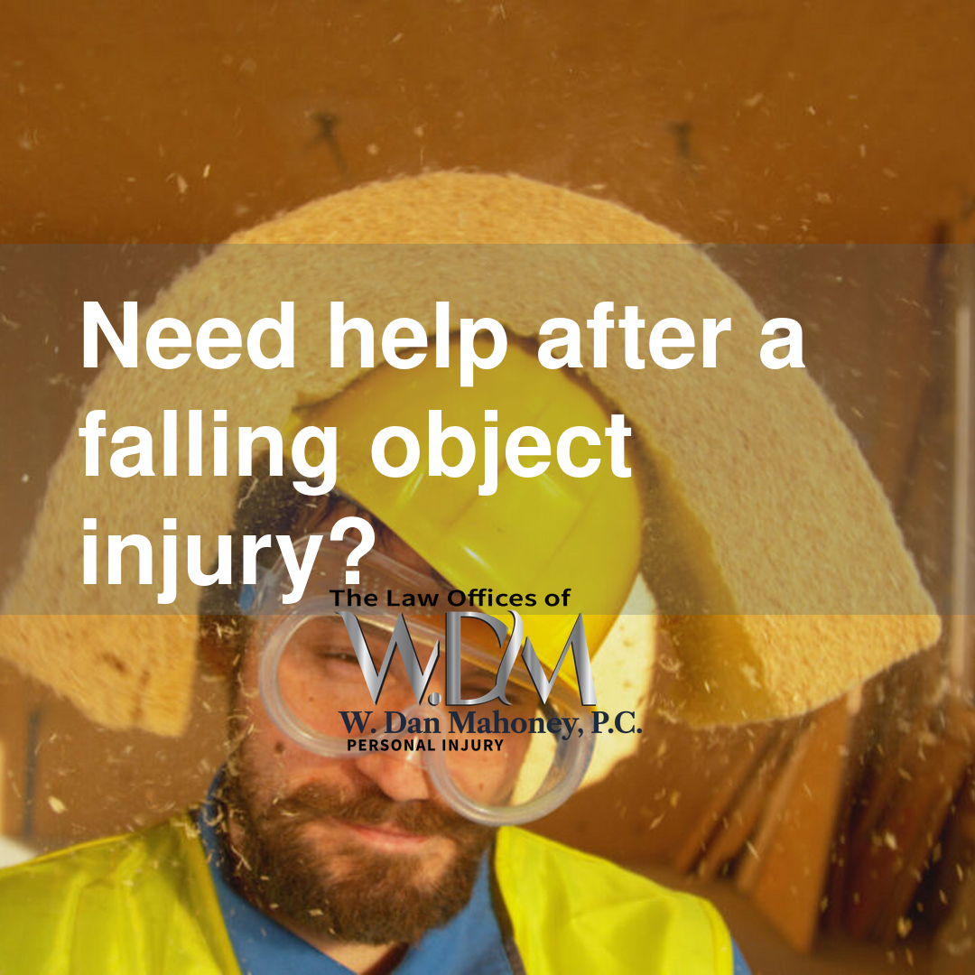 Need help after a falling object injury?
