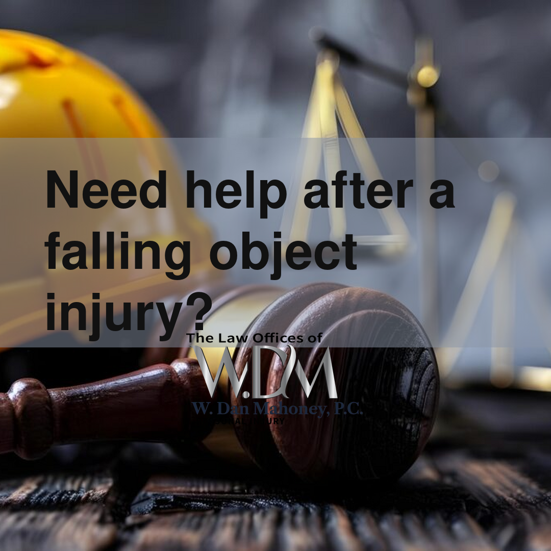 Need help after a falling object injury?