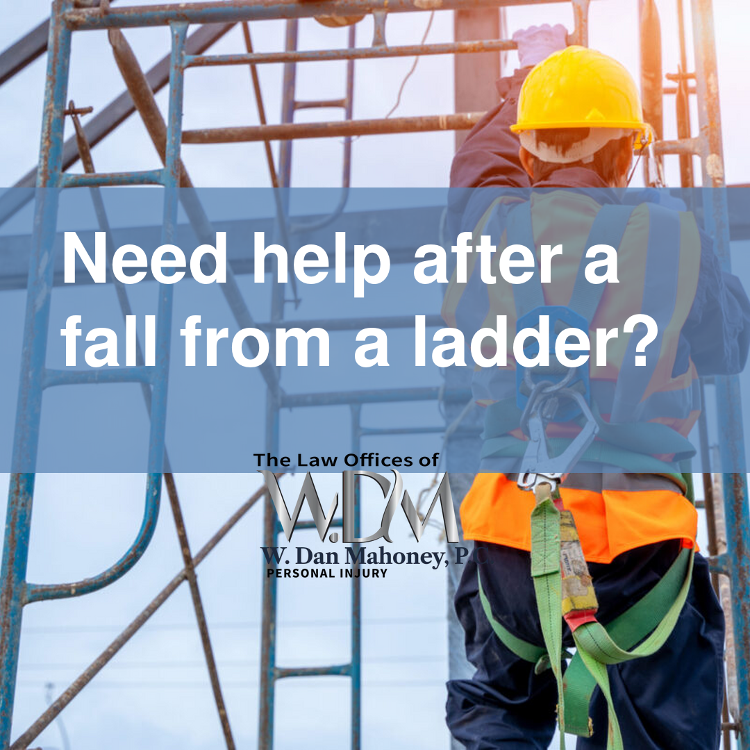 Need help after a fall from a ladder?
