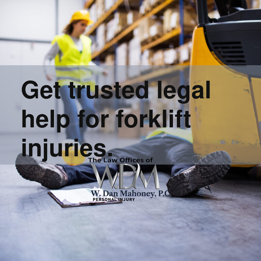 Get trusted legal help for forklift injuries.