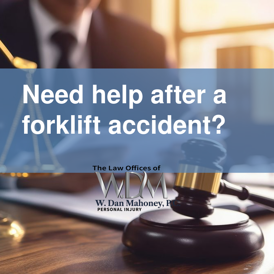 Need help after a forklift accident?