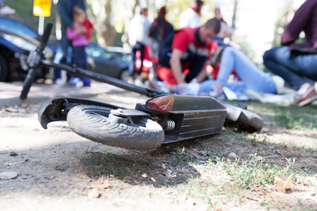 Scooter accidents are rising in many cities.