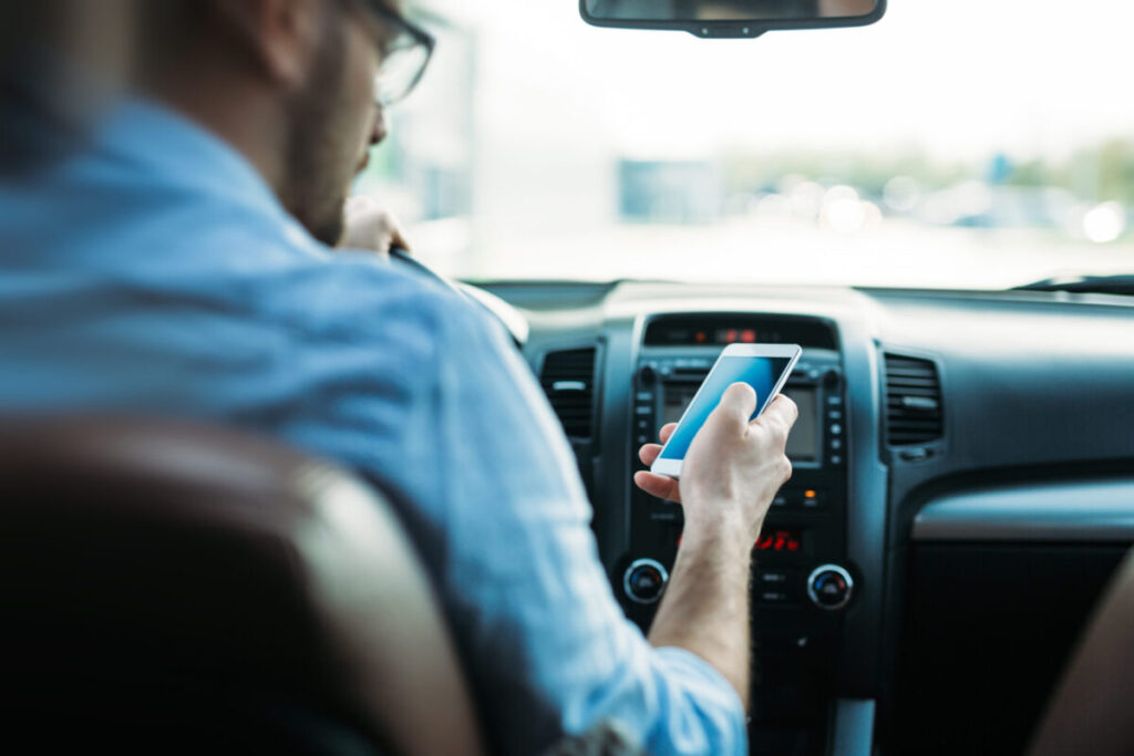 A phone can cause a life-changing crash.