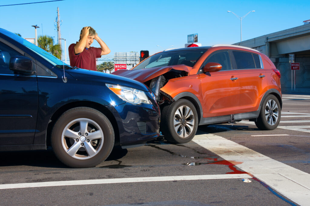 Left-turn accidents often involve right-of-way mistakes.
