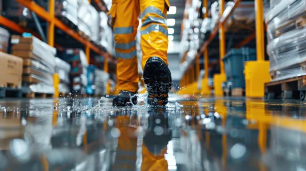 Did a freshly mopped floor take you down?